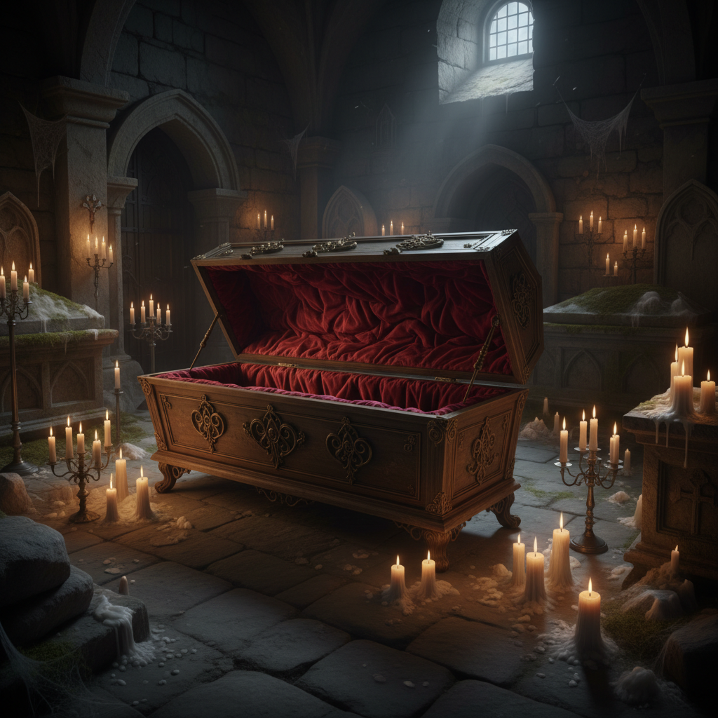 The Sleep of the Undead: How Folklore Explained the Vampire's Daytime Rest