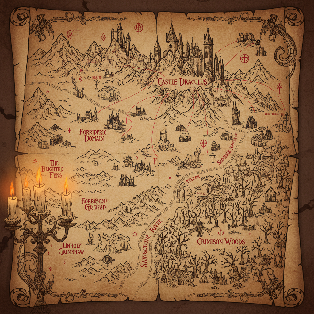 Mapping the Dark: Geography, Territory & the Gothic Imagination