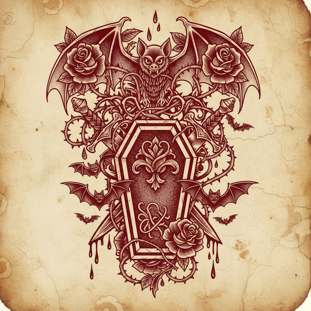 Ink & Immortality: Gothic Tattoo Culture and the Vampire Aesthetic