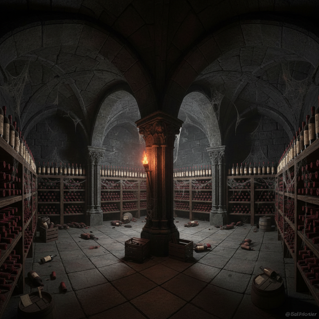 Blood & Wine: The Vampire's Cellar and the Ritual of Drinking