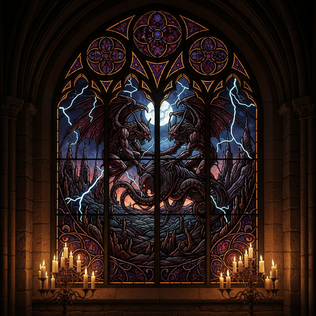 Light Through Darkness: Gothic Stained Glass & the Sacred Art of Horror